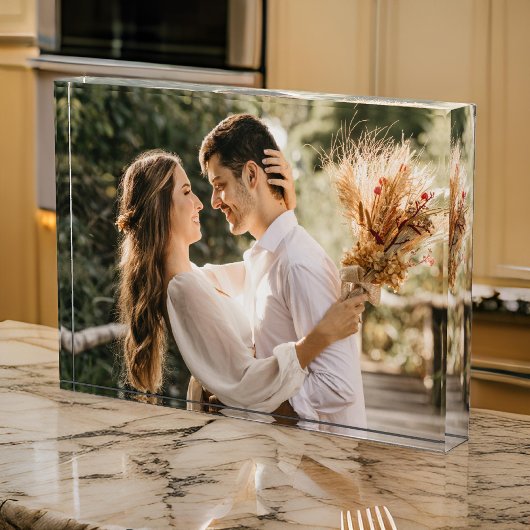 Aangepaste foto fotoblok, cadeau voor mama, papa c