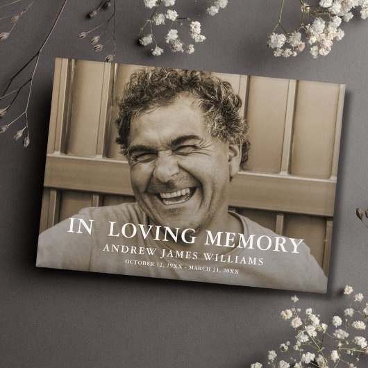 Aangepaste foto gedenkteken begrafenis tribute button