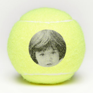 Aangepaste foto gedrukt tennisballen