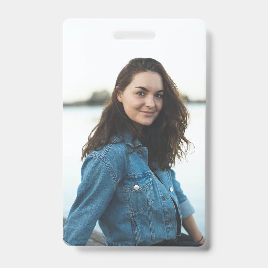 Aangepaste foto gepersonaliseerd badge (Voorzijde)