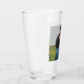Aangepaste foto gepersonaliseerd glas (Rechts)