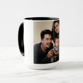 Aangepaste foto gepersonaliseerd mok (Voorkant links)