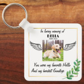 Aangepaste foto Gepersonaliseerd Pet Gepersonalise Sleutelhanger (Voorkant)