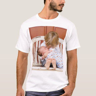 Aangepaste foto gepersonaliseerd t-shirt
