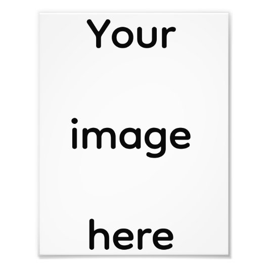 Aangepaste foto – gepersonaliseerde afbeelding afdruk (Voorkant)