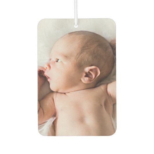 Aangepaste foto gepersonaliseerde auto luchtverfrisser (Voorkant)