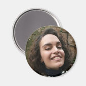 Aangepaste foto gepersonaliseerde koelkast magneet (Voorkant / Achterkant)