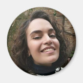 Aangepaste foto gepersonaliseerde koelkast magneet (Voorkant)