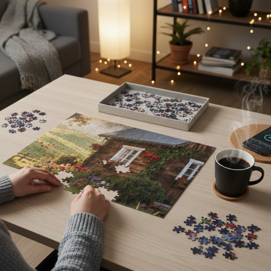 Aangepaste foto gepersonaliseerde legpuzzel
