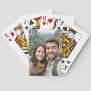 Aangepaste foto gepersonaliseerde speelkaarten