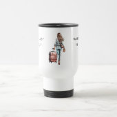 Aangepaste foto gepersonaliseerde zwerflijst in ee reisbeker (Center)