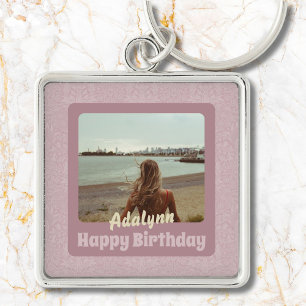 Aangepaste foto geschenken voor 21 jaar oud Vrouw  Sleutelhanger