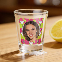 Aangepaste foto gezicht & cocktail gepersonaliseer