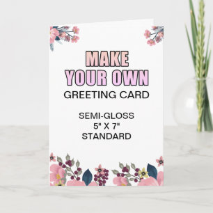 Aangepaste foto Glanzend Verloving Wenskaart Kaart