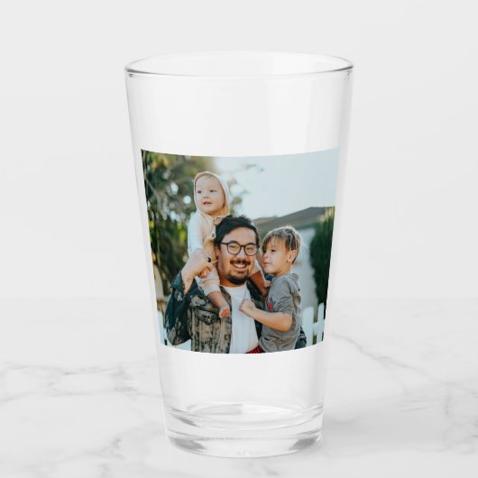 Aangepaste foto glas (Voorkant)
