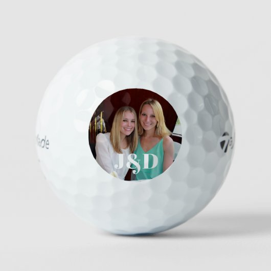 Aangepaste foto Golf Ball Golfballen (Voorkant)