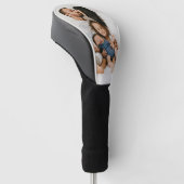 Aangepaste foto golfheadcover (Schuin)