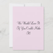 AANGEPASTE FOTO GRADUATIE PARTY UITNODIGING ROZE (Achterkant)