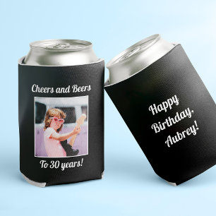 Aangepaste foto Grappige Cool 30th Verjaardag Blikjeskoeler