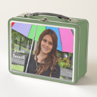 Aangepaste foto Groene groenten Fruit Patroon Vega