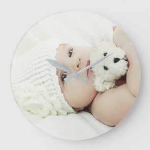 Aangepaste foto grote klok