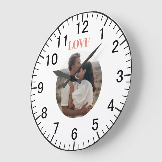 aangepaste foto grote klok (Hoek)