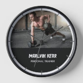 Aangepaste foto gym business grijs (Voorkant)