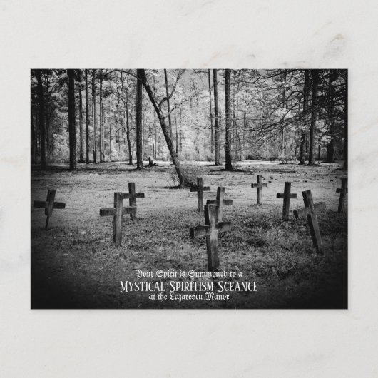 aangepaste  foto Halloween-partijuitnodiging Briefkaart (Voorkant)