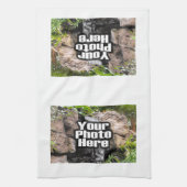 Aangepaste foto hand / keuken handdoek (Verticaal)