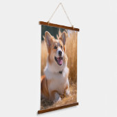 Aangepaste foto hangend wandkleed (Gebogen)