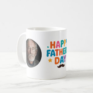 Aangepaste Foto Happy Vaderdag Mok