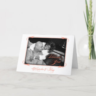 Aangepaste foto Hartelijk dank Bedankkaart