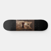 AANGEPASTE FOTO HOND SKATEBOARD DEK (Horizontaal)