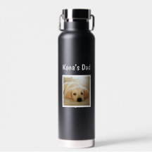 Aangepaste foto hond vader huisdier liefhebber moe
