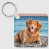 Aangepaste foto Hondenliefhebber Keepomwille Pet Sleutelhanger (Voorkant)
