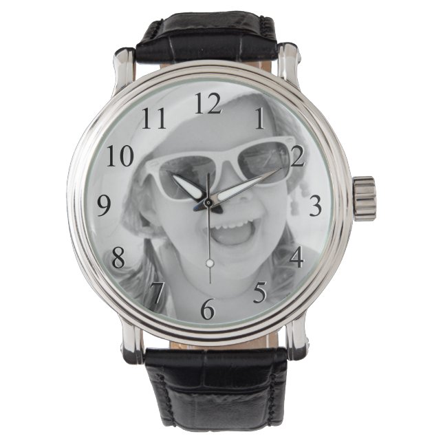 Aangepaste foto horloge (Voorkant)