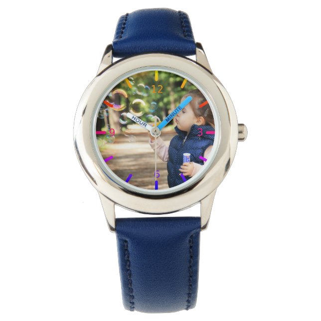 Aangepaste foto horloge (Voorkant)