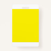 Aangepaste foto-ID-badge | Metalen of gouden afwer Badge (Achterkant)