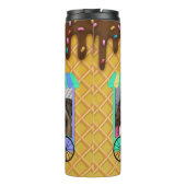 Aangepaste foto-ijskap met rotskone thermosbeker (Achterkant)