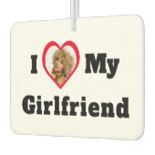 Aangepaste foto Ik hou van mijn Vriendin Luchtverfrisser (Links)