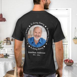Aangepaste foto in Loving Memory Memorial Walk T-shirt