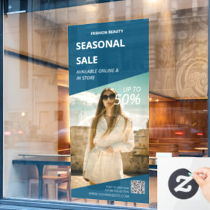 Aangepaste foto in Winkel Advertenties Business Pr Raamsticker