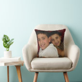Aangepaste foto-inkeppiloot kussen (Stoel)