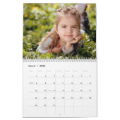 Aangepaste foto-inkuilkalender kalender (Mar 2026)