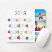 Aangepaste foto-inkuilkalender muismat (Met muis)