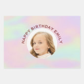 Aangepaste foto inpakpapier vel (Voorkant)