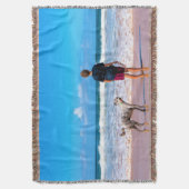 Aangepaste foto-insteeksleuf voor uw eigen ontwerp deken (Voorkant Verticaal)