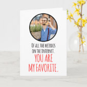 Aangepaste foto internet favoriet rare snuiter dat kaart (Gele Bloem)