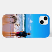 Aangepaste foto iPhone Case met uw favoriete foto' (Achterkant (horizontaal))