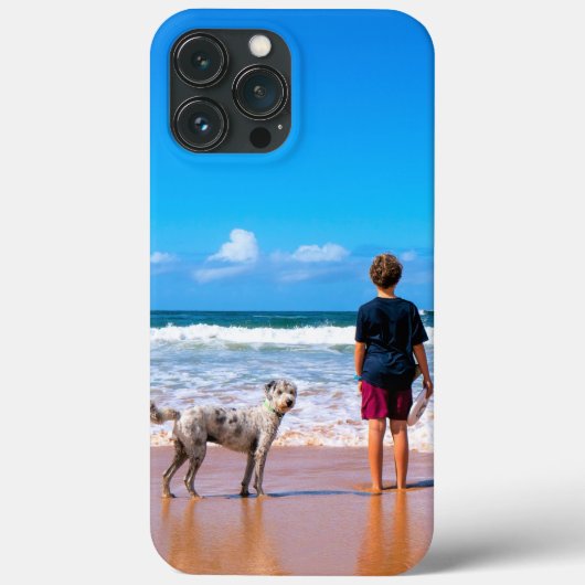 Aangepaste foto iPhone Case Uw eigen ontwerp (Achterkant)